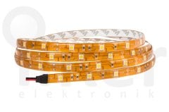 SARI ÜÇ ÇİP 30 LED 12V DIŞ MEKAN ŞERİT LED 7.2W
