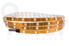 RGB ÜÇ ÇİP 30 LED 12V İÇ MEKAN ŞERİT LED 7.2W