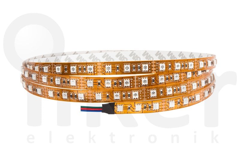 RGB ÜÇ ÇİP 60 LED 12V İÇ MEKAN ŞERİT LED 14.4W | iLED | İç Mekan