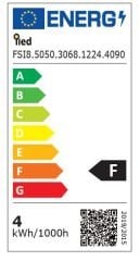 3000 - 3500K IP68 ŞERİT LED 24V 8 METRE 8W
