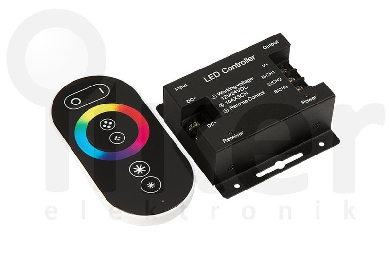 RF KODLU RGB KUMANDALI DOKUNMATİK LED KONTROL ÜNİTESİ