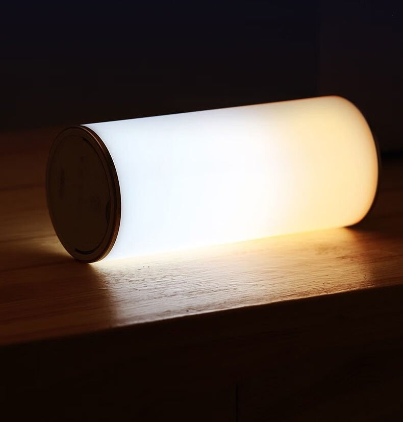 ILED TUNABLE DÖNEBİLEN SİLİNDİR BEYAZ MASA LAMBASI