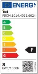 4000K 60 LED 24V DIŞ MEKAN ŞERİT LED 14.4W