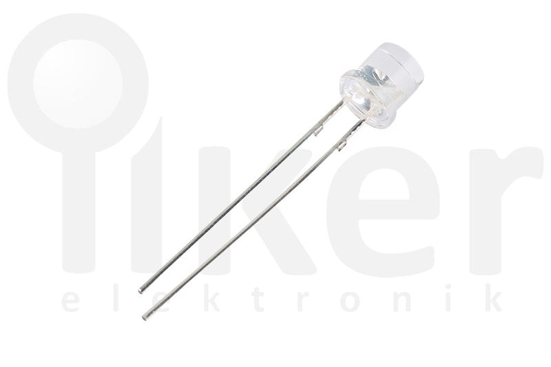 500 Adet İ-LED 5MM FLAT LED MAVİ