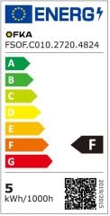 2700K 480 LED 24V İÇ MEKAN COB ŞERİT LED