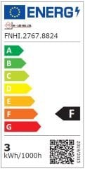 8X8MM 2700K IP67 6W NEON  24V