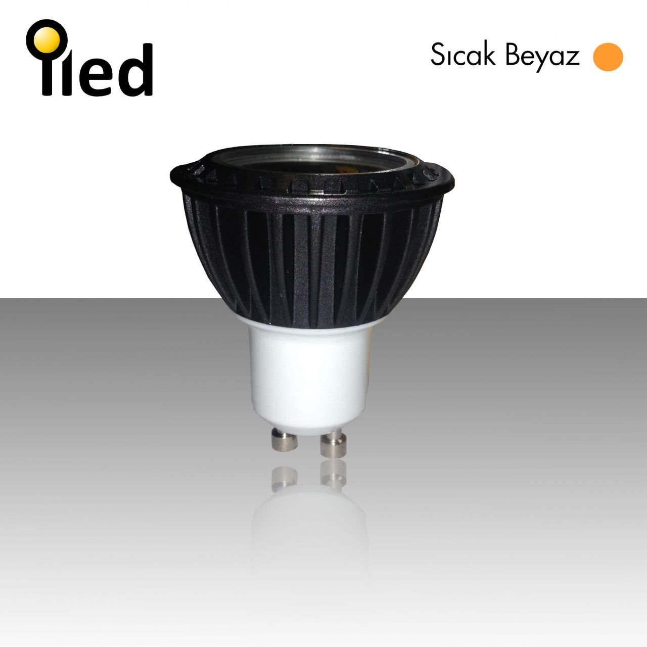 5WGU10COB30: MR16-GU10 LED Spot