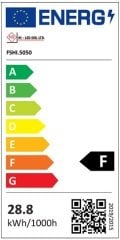 ŞERİT LED RGB ÜÇ ÇİP İÇ MEKAN 120 LED  24V 28.8W