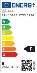 2700K 288 LED 24V İÇ MEKAN DOB ŞERİT LED