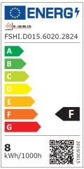 6000K 288 LED 24V İÇ MEKAN DOB ŞERİT LED