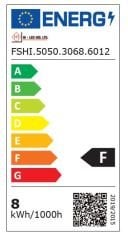ŞERİT LED SICAK BEYAZ ÜÇ ÇİP DIŞ MEKAN 14.4W