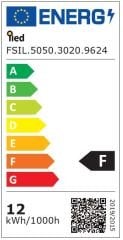 5050 3000K İÇ MEKAN 96 LED 24V ŞERİT LED 23W