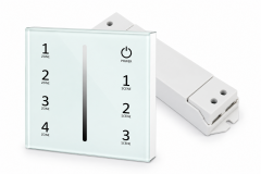 DOKUNMATİK DUVAR TİPİ LED DIMMER + RECEIVER