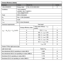 3000K 480 LED 24V İÇ MEKAN COB ŞERİT LED