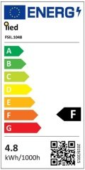 2835 4.8W MAVİ İÇ MEKAN 60 LED 24V ŞERİT LED
