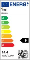 6000K 60 LED 24V DIŞ MEKAN ŞERİT LED 14.4W
