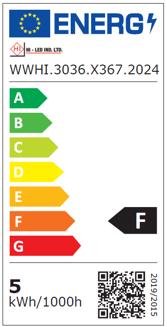 2.40 METRE WALLWASHER RGBWW 3000K 24V