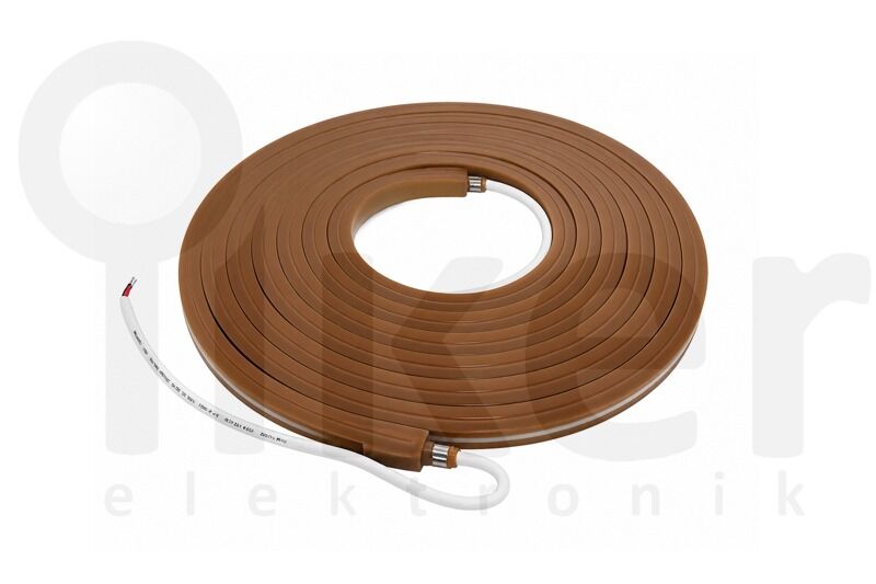16X16MM 3000K IP67 16W KAHVERENGİ PCB NEON LED 24V