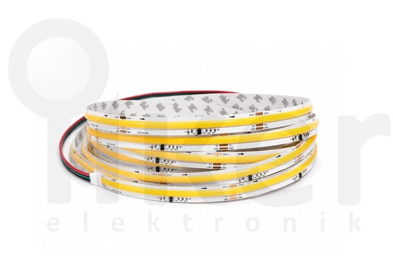 COB MAGIC ŞERİT LED 24V 3000K 360 LED 12W