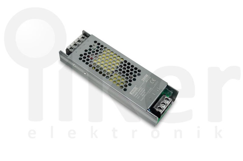 JINBO POWER 12V16.67A SLİM METAL KASA İÇ MEKAN ADAPTÖR