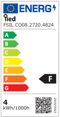 2700K 480 LED 24V 5MM İÇ MEKAN COB ŞERİT LED