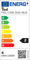 3000K 480 LED 24V 5MM İÇ MEKAN COB ŞERİT LED