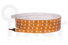 KIRMIZI ÜÇ ÇİP 60 LED 24V DIŞ MEKAN ŞERİT LED 14.4W
