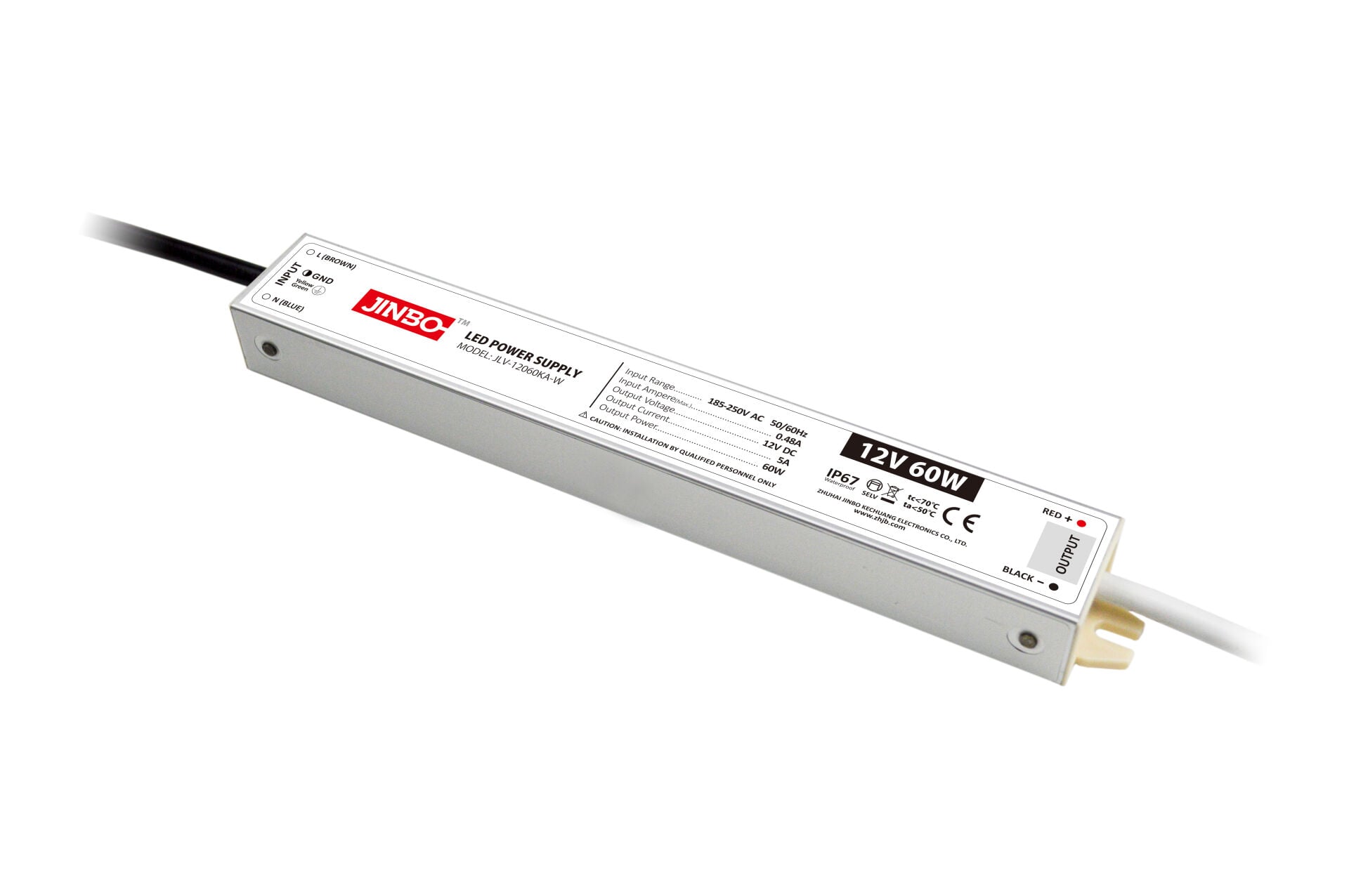 JİNBO POWER 12V5A DIŞ MEKAN ADAPTÖR