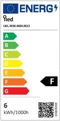 4000K 3030 MERCEKLİ İÇ MEKAN LED BAR 6 LED 12V