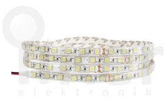 7000K ÜÇ ÇİP 60 LED DIŞ MEKAN ŞERİT LED 24V 14.4W
