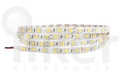 3000K ÜÇ ÇİP 60 LED DIŞ MEKAN ŞERİT LED 24V 14.4W
