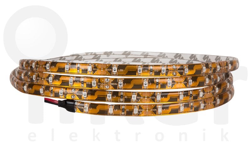MAVİ TEK ÇİP 60 LED 12V DIŞ MEKAN ŞERİT LED 4.8W