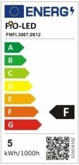 SICAK BEYAZ 3000K PVC NEON LED 12V 6MM