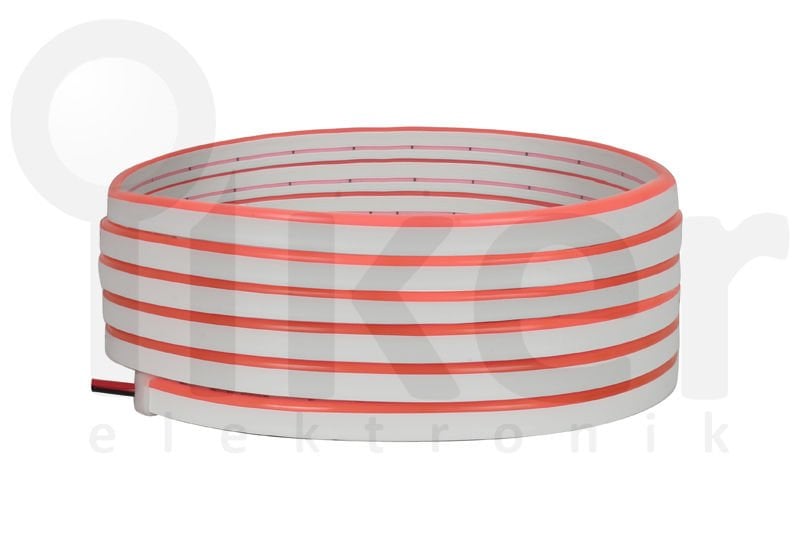 PEMBE PVC NEON LED 12V 6MM