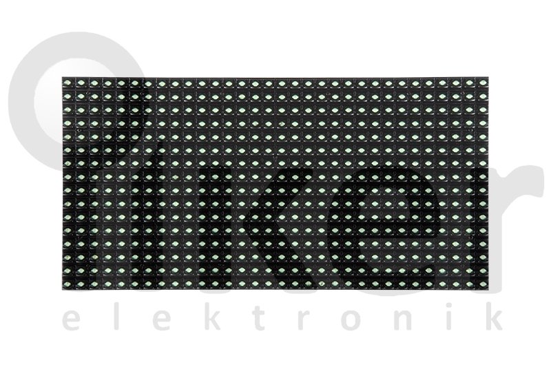 İ-LED P10 YEŞİL DIŞ MEKAN PANEL 32X16