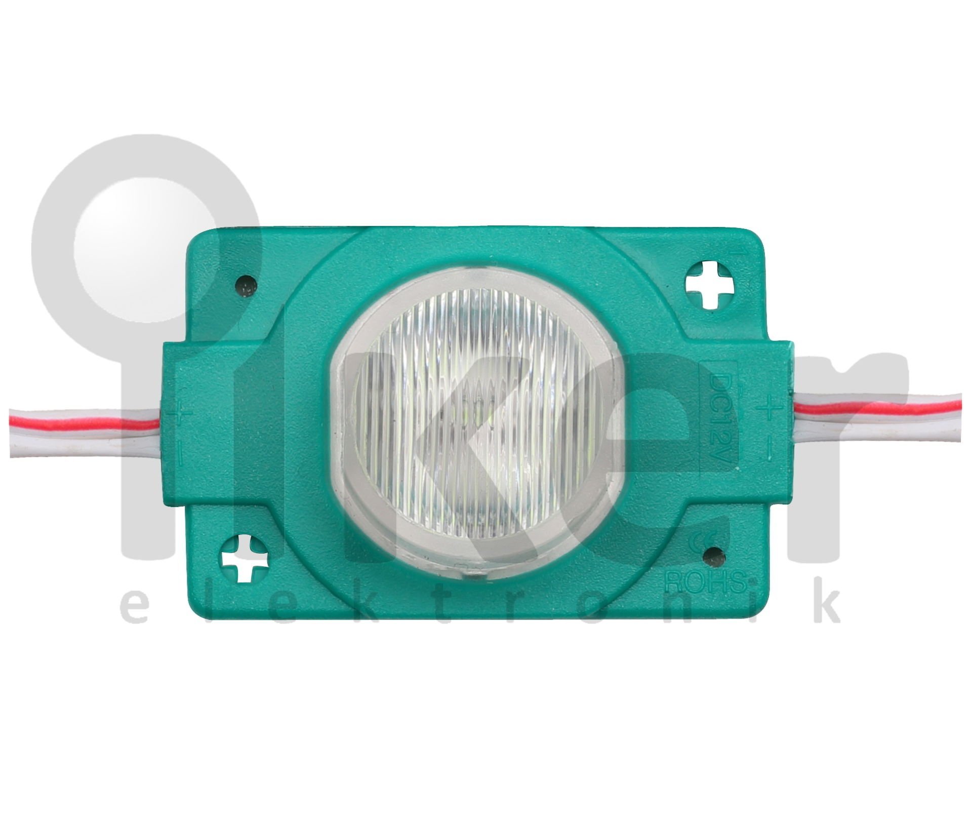 MODÜL ILED 3030 YEŞİL KARE 1'Lİ 12V