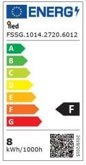 SAMSUNG LEDLİ 2835 SMD 2700K ŞERİT LED 12V 14.4W